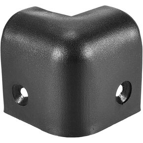 uxcell Speaker Corner Protectors Cabinet Edge Corner 1.14'' Speaker Stackable Guard Wrap Angle Case Protection 16pcs