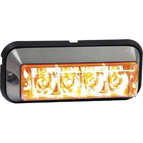 Buyers Products 8891004 Amber Raised 5 Inch LED Strobe Light