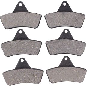 MOTOKU Front and Rear Brake Pads for Arctic Cat 250 300 375 400 454 500 650