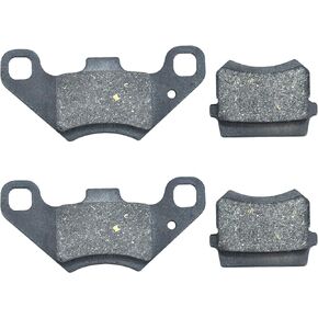Disc Brake Pads for 50cc 70cc 90cc 110cc 125cc Tao Tao ATA125D ATA125G SunL JCL DongFang Coolster Kandi Supermach Tank Kandi Kinroad Coleman ATV Quad 4 Wheeler Go Kart Cart Dune Buggy 2 Pair