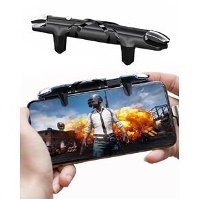 Mobile Phone Controller for Android & iPhone, Game Controller Compatible with PUBG Mobile/Knives Out/Call of Duty Mobile, Phone Triggers for Gaming with Sensitive Shoot and Aim