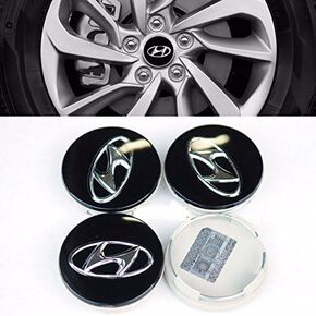 HYUNDAI Center Wheel Hub Cap Set 4PCS 2010-2015 Tucson Sonata OEM Parts