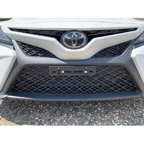 Front Bumper License Plate Bracket for Toyota Camry 2018-2024 + 6 Secure Screws & Wrench Kit