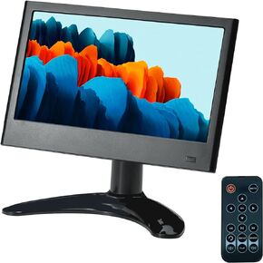 ELECROW 7 Inch Mini Monitor Small Monitor VGA Monitor LCD Screen 1024x600 Compatible with PC Laptop CCTV Gaming Console
