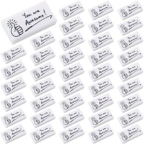 Fuutreo Pencil Erasers White Erasers You are Awesome Small Eraser Inspirational Bulk Erasers Cool Student Eraser for Kids Students Drawing Office Writing Supplies Classroom School Prizes(100 Pcs)