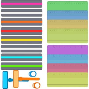 18 pcs Reading Guide Strips for Kids