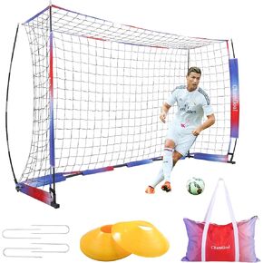 Portable Soccer Goal Net for Backyard,Sports Net Instant Portable Collapsible Soccer Net, All Ages & Skill Level&Anywhere,for Training & Scrimmages,1 Goal + 1 Carry Bag