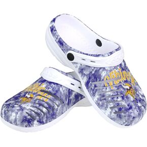 FOCO Minnesota Vikings NFL Womens Cloudie Clog with Strap in Kuwait