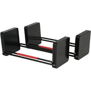 PowerBlock Elite EXP 70-90 lb. Dumbbell Kit, Stage 3 Expansion Kit, Only Compatible After Stage 1 & Stage 2 Adjustable Dumbbells Purchase, Durable Steel, Innovative Workout Equipment Black