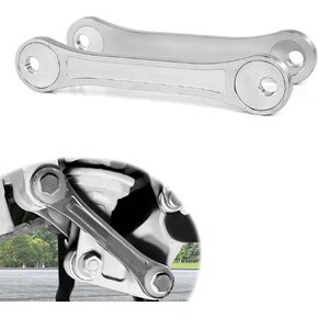 Xitomer 0-1.2'' Adjustable Lowering kit, Fit for Gen 3 KLR650 2022 2023 2024 / Gen 2 KLR650 2008-2018 Suspension Links Lower Link (Silver)