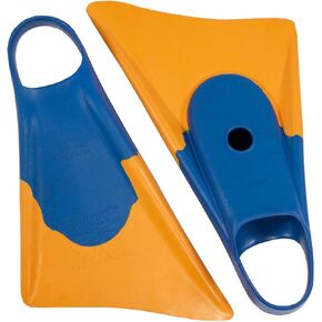 Makapuu Floating Fins | Comfortable Fit Fin Flippers | Patented Dolphin Tail Swimfins for Thrust and Performance | Made of 100% Natural Gum Rubber | Swimming, Diving, Surfing, Bodyboarding