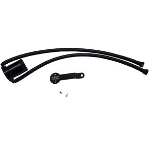 J&L Oil Separator Co. 3.0 Oil Separator Compatible with 2014-18 Chevy Silverado/GMC Sierra 1500 5.3L/6.2L & 2015-2020 Chevy Tahoe, Suburban, & GMC Yukon/Yukon XL 5.3L/6.2L Driver Side (Black)