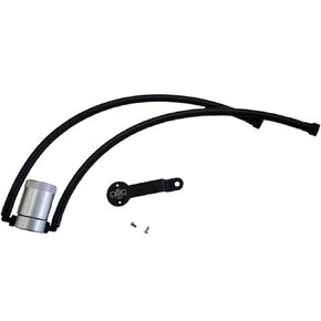 J&L Oil Separator Co. 3.0 فاصل الزيت متوافق مع 2014-18 Chevy Silverado/GMC Sierra 1500 5.3L/6.2L & 2015-2020 Chevy Tahoe، Suburban، وGMC Yukon/Yukon XL 5.3L/6.2L جانب السائق (أسود)