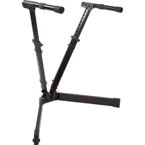 Ultimate Support V-STAND PRO V-Style Portable Height-adjustable Keyboard Stand with Built-in Cable Management System - Black
