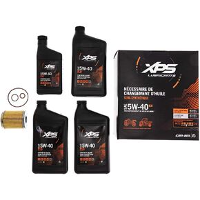 Can-Am Off-Road 4T 5W-40 Synthetic Blend Oil Change Kit for Rotax 450 cc or less