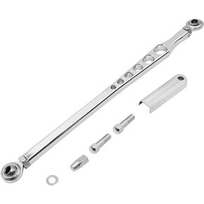 Sliver Gear Shift Linkage Chrome Replacement for Harley Davidson Road King Street Electra Trike Glide Softail Dyna 1986-UP