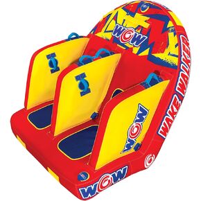 WOW Sports Wake Walker Towable, Towable Tube for Boating 2 Persons