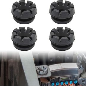 SAUTVS 4PCS Rear Cab Seat Grommet Kit for Polaris ACE RZR Ranger Sportsman Crew 500 700 800 XP 4x4 Accessories (Replace #5412507)