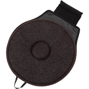 SUPVOX 360 Car Swivel Cushion Car Seat Cover Car Seat Pad Cover Car Seat Warmers Car Seat Rotation Disc Office Chair Pad Vehicle Seat Cushion Gel Sandwich Fabric Driver Pregnant Woman