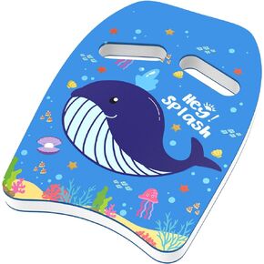 لوح سباحة للسباحة من HeySplash للأطفال، لوح سباحة بنمط لطيف للمساعدة في تدريب السباحة للأطفال، معدات تمارين حمام السباحة للمبتدئين، لوح سباحة آمن مساعد