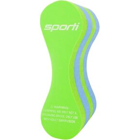 Sporti Unisex-Child Pull Buoy 8.75" L x 3" W x 4.5" H, Swim Training Pull Buoy Leg Float, Junior Pull Buoy Pool Training Aid