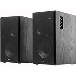 Edifier R2850DB Bluetooth Bookshelf Speakers, Wireless Active Studio Monitor Speakers, 3-Way Powered Bookshelf Speakers, 150W RMS Tri-Amp Speakers with Subwoofer Line Out - Black (Pair) in Kuwait