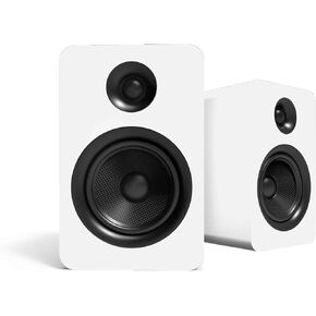 Kanto YU Passive 5.25" Passive Bookshelf Speakers with 1" Silk Dome Tweeter | External Amplifier Required | Pair | Matte Black