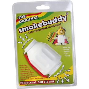 Smoke Buddy 0159-WHT Personal Air Filter, White