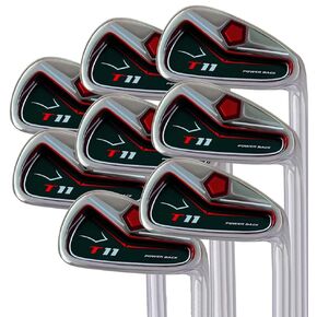 T11 Power Back Iron Set 4-SW Custom Made Golf Clubs Right Hand Regular R Flex Steel Shafts Men's Standard Irons