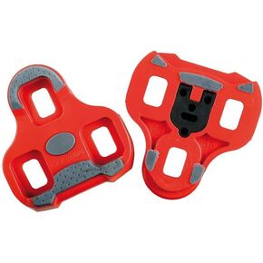 Look 2013 Keo Grip Road Bicycle Cleats (Red - 9 Degree Float)