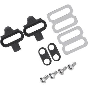 Keenso SPD Cleat Plate, Durable SPD Spin Piece Professional SPD Counter Plate Bike Accessories Mountain Bike Accessories Cleats Set for SPD Pedals PD-M520 M540 M324 M545 M424 M647 M959