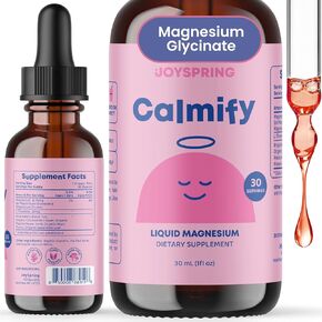 Magnesium Citrate Liquid & Magnesium Glycinate for Kids - Sugar Gluten Free Magnesium for Kids - Liquid Magnesium Blend with L Theanine for Kids & Chamomile Magnesium Kids Supplement for Kids & Teens