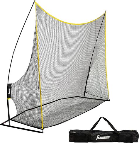 Franklin Sports Golf Training Net - 10' Wide - Heavy Duty Portable Net - Easy Set Up - Large Golf Net - Backyard Net - Includes Heavy Duty Travel Bag in Saudi Arabia