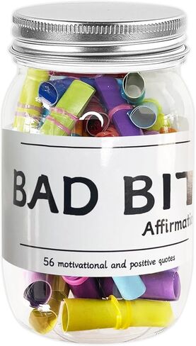 هدايا للنساء - 56 رسالة إيجابية في مرطبان - هدايا لصديق للنساء من BFF هدية عيد ميلاد فريدة من نوعها للزوجة والأخت والأصدقاء في عيد الميلاد in Kuwait