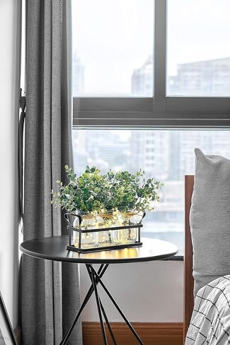 Dahey Lights Mason Jar قطع مركزية للطاولة لغرفة الطعام، ديكور المطبخ، المزرعة، صينية معدنية ريفية مع 3 ديكورات طاولة نباتية صناعية لتناول القهوة، غرفة المعيشة، المطبخ in Kuwait