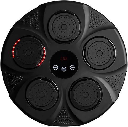 حقيبة وسادة ملاكمة موسيقية من Leikefitness مثبتة على الحائط مع قفازات معدات تدريب للتمرين الداخلي in Kuwait