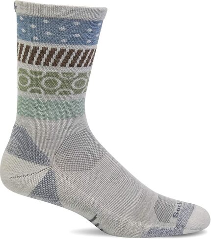 Sockwell Women's Rhythm Crew Moderate Compression Sock in Saudi Arabia