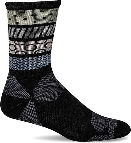 Sockwell Women's Rhythm Crew Moderate Compression Sock in Saudi Arabia