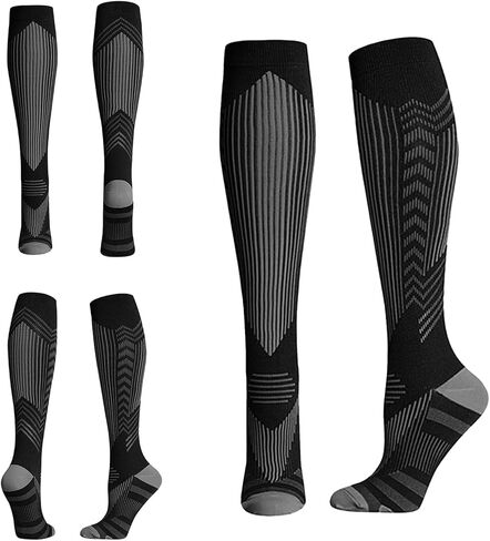 جوارب ضغط نسائية عاكسة للدوران 20-30 مم زئبق جوارب ضغط طبية عالية التخرج للركبة in Kuwait