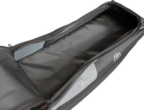 Basic Triple Roller Black Bowling Bag - 3 Ball Roller, Fits 2 Pairs of Size 15 Shoes, Air Travel-Friendly in Saudi Arabia