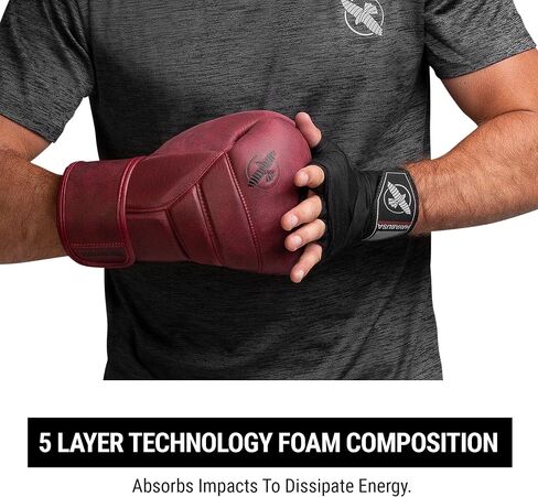 Hayabusa T3 LX Leather Boxing Gloves Men and Women for Training Sparring Heavy Bag and Mitt Work in Saudi Arabia