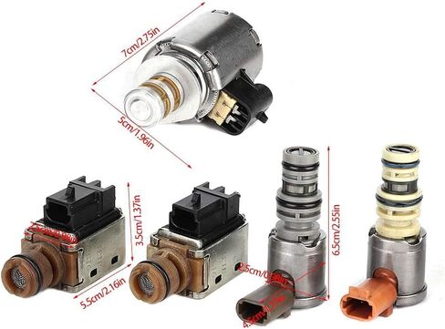 الملف اللولبي التحول، 5 قطعة A & B ناقل الحركة الملف اللولبي EPC TCC الملف اللولبي لنموذج GM 4L60E ناقل الحركة الأوتوماتيكي in Kuwait