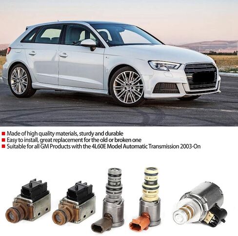 الملف اللولبي التحول، 5 قطعة A & B ناقل الحركة الملف اللولبي EPC TCC الملف اللولبي لنموذج GM 4L60E ناقل الحركة الأوتوماتيكي in Kuwait