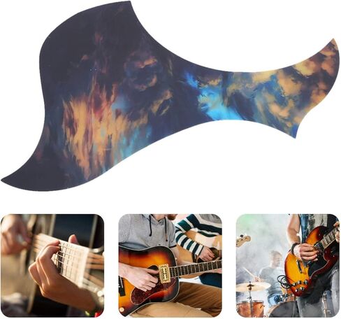 جيتار بيك جارد £¬ جيتار صوتي بيك جارد ذاتي؟ ملحقات تزيين لاصقة للآلات الموسيقية مناسبة للقيثارات الشعبية (2) ملحقات اللعب in Kuwait