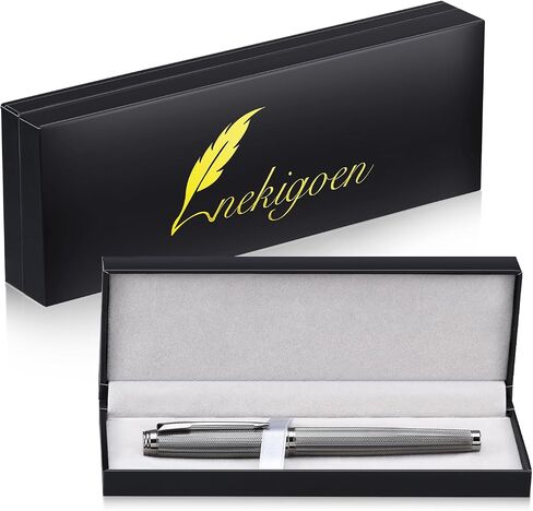 Rollerball Pen for Men Women Luxury Metal Executive Pens Home Office Use with 2 Extra Refills Black Ink 0.7mm G2(gold) in Saudi Arabia