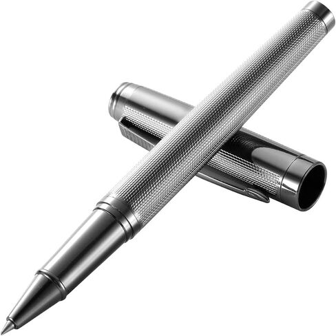 Rollerball Pen for Men Women Luxury Metal Executive Pens Home Office Use with 2 Extra Refills Black Ink 0.7mm G2(gold) in Saudi Arabia