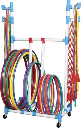 Sportime Hoop-N-Rope Cart - 1449434 in Saudi Arabia