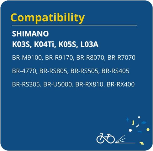 DS2111 زوج واحد من وسادات فرامل قرص الراتنج المتوافقة مع شيمانو K03S، K05S، L03A صنع في تايوان in Kuwait