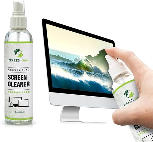 Screen Cleaner Professional Screen Cleaner Spray - Best for LCD & LED TV, Tablet, Computer Monitor, Phone - Safely Cleans Fingerprints, Dust, Oil (8oz 4-Pack) in Kuwait