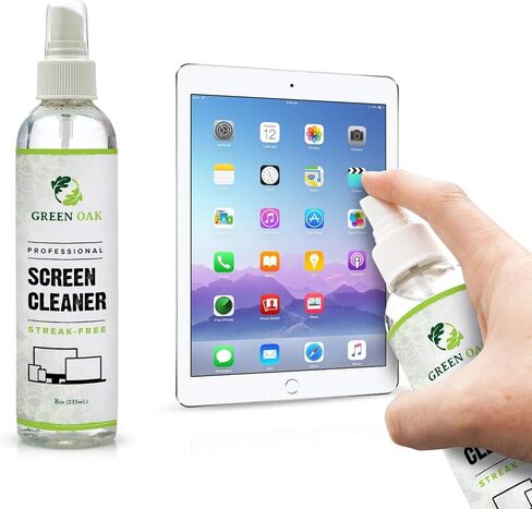 Screen Cleaner Professional Screen Cleaner Spray - Best for LCD & LED TV, Tablet, Computer Monitor, Phone - Safely Cleans Fingerprints, Dust, Oil (8oz 4-Pack) in Kuwait